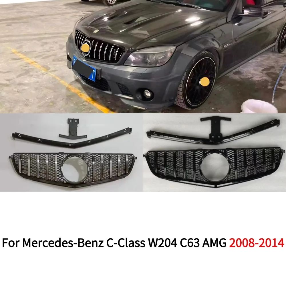 Для Mercedes-Benz C-Class W204 C63 AMG Решетка переднего бампера Входная решетка Аксессуары для кузова Ярко-черный 2008-2014 гг.
Для Mercedes-Benz C-Class W204 C63 AMG Решетка переднего бампера Входная решетка Аксессуары для кузова Ярко-черный 2008-2014 гг.