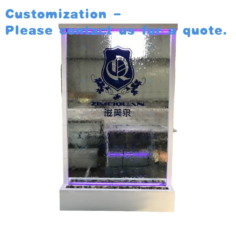 custom.Customized Contemporary Waterfall Fountain with White Frame & Etched Glass Shops Restaurants Garden Fountains
custom.Customized Contemporary Waterfall Fountain with White Frame & Etched Glass Shops Restaurants Garden Fountains