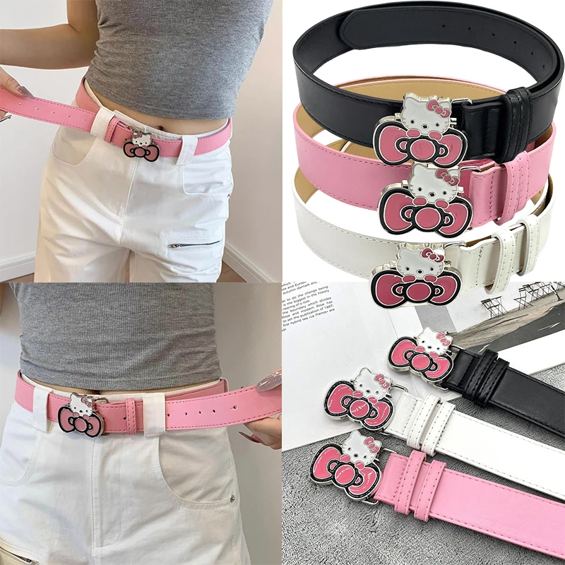 Sanrio Hello Kitty Pink Diamond Belt Anime Millennium Hot Girl Y2k Belt Cowboy Accessories Versatile Pants Belt Birthday Gift
Sanrio Hello Kitty Pink Diamond Belt Anime Millennium Hot Girl Y2k Belt Cowboy Accessories Versatile Pants Belt Birthday Gift