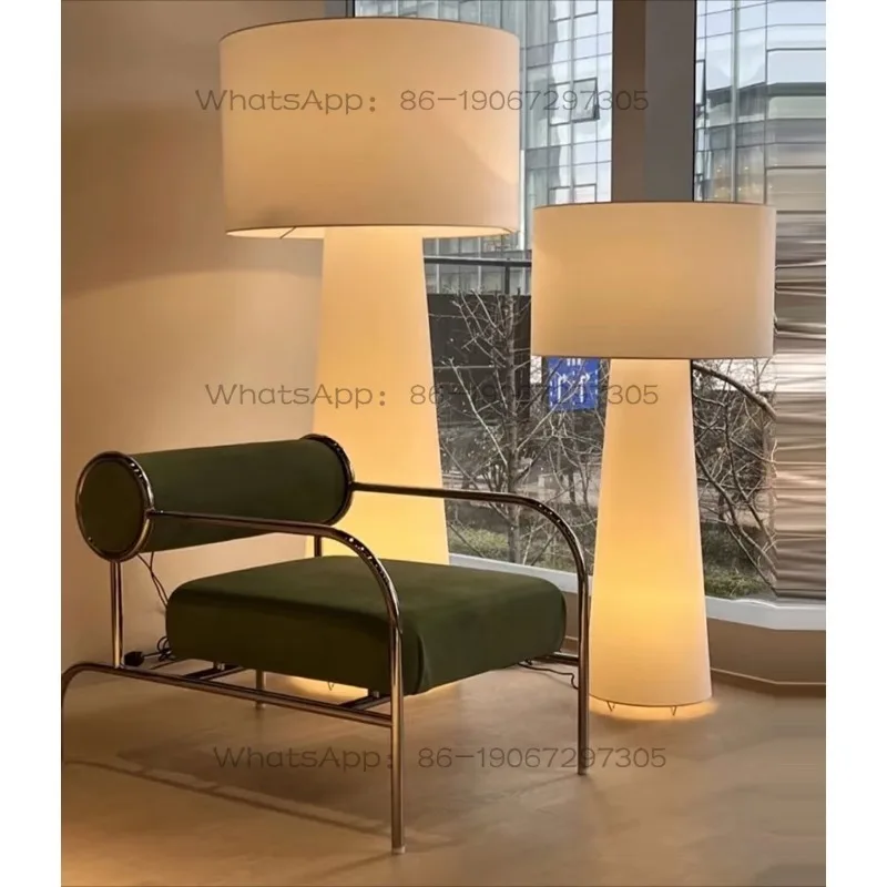 Fabric medieval floor lamp designer model exhibition hall decoration
Fabric medieval floor lamp designer model exhibition hall decoration