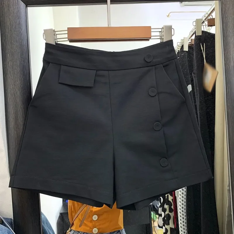 Women's Beige High Waist Shorts Double-Breasted Casual Summer Wide-Leg Shorts
Women's Beige High Waist Shorts Double-Breasted Casual Summer Wide-Leg Shorts