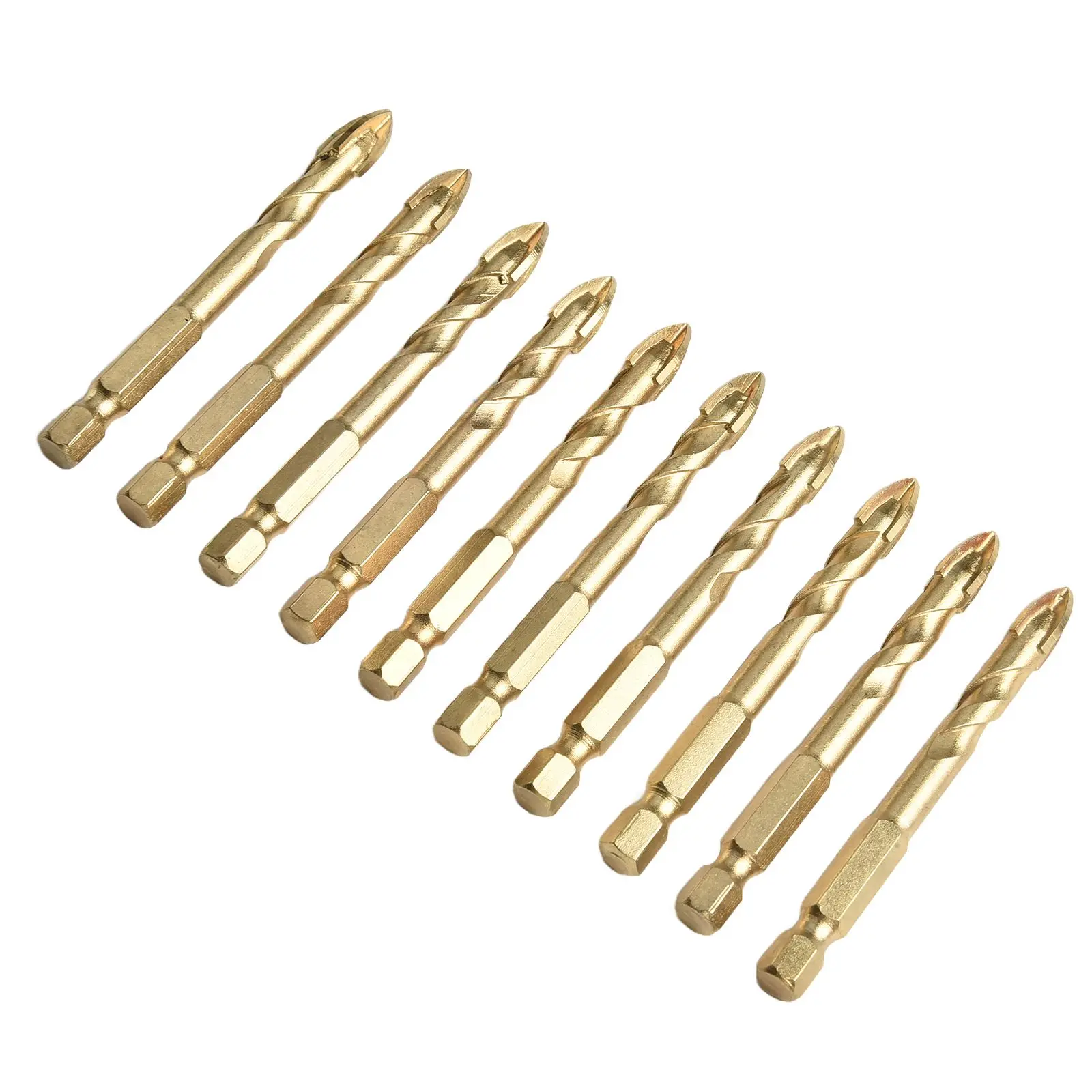 Hex Cross Triangle Drill Bit for All Ceramic Vitrified Tile Glass Marble Granite Revolutionary Design for Better Results
Hex Cross Triangle Drill Bit for All Ceramic Vitrified Tile Glass Marble Granite Revolutionary Design for Better Results