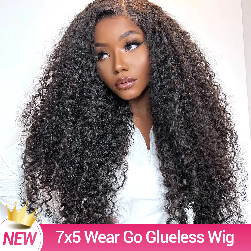 ISEE Hair 7x5 Wear And Go Glueless Water Wave Human Hair wigs With Knots HD Lace Front Wig Pre Cut Pre Plucked Glueless Wigs
ISEE Hair 7x5 Wear And Go Glueless Water Wave Human Hair wigs With Knots HD Lace Front Wig Pre Cut Pre Plucked Glueless Wigs
