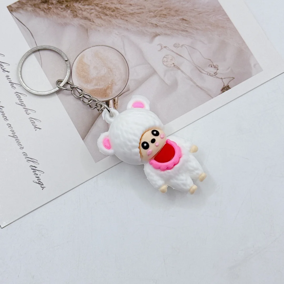 Cartoon Qiqi keychain doll, cute boy and girl schoolbag hanging ornament, doll machine pendant, night market small gift
Cartoon Qiqi keychain doll, cute boy and girl schoolbag hanging ornament, doll machine pendant, night market small gift