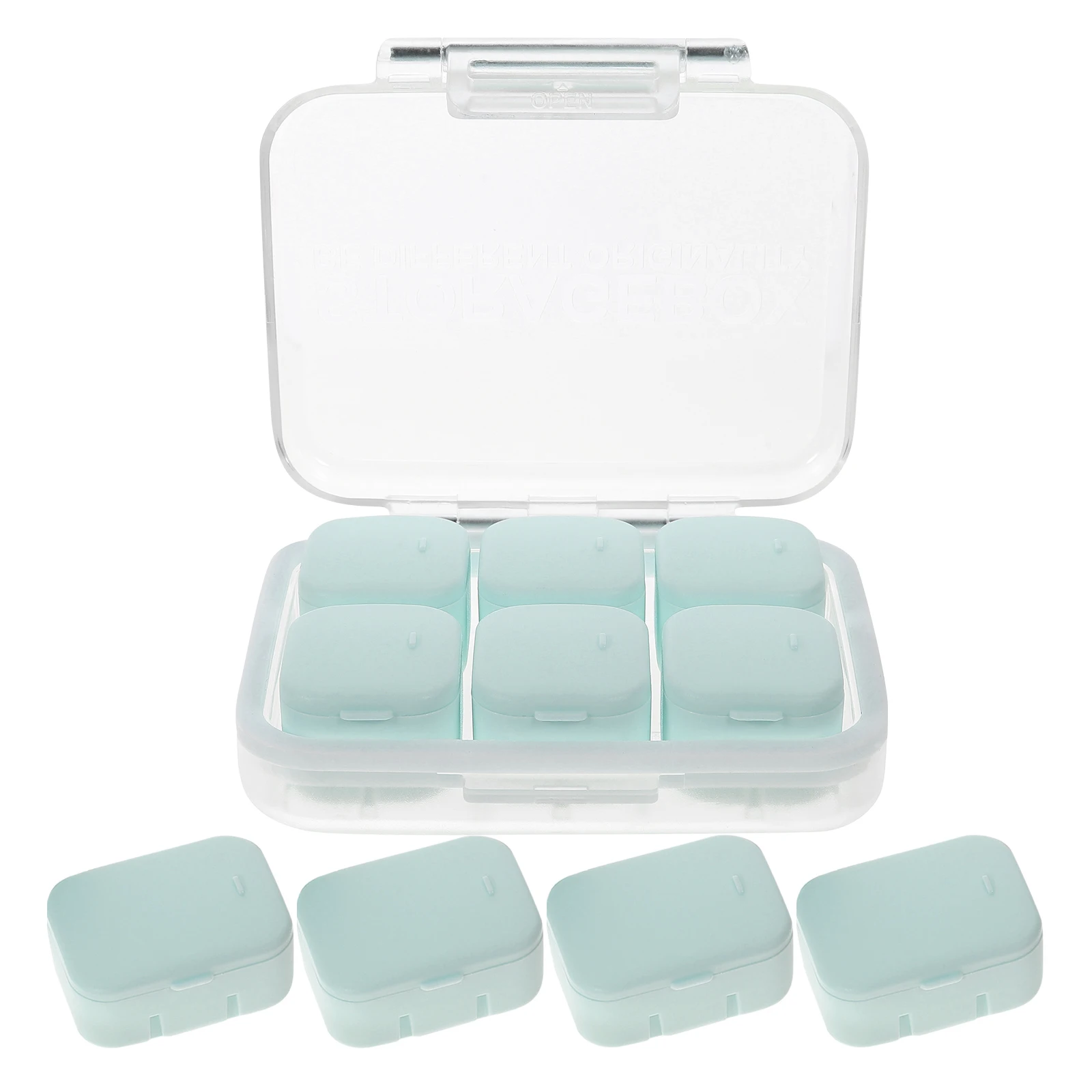 Dispensing Medicine Box 1 Week 4 to 6 Compartments Pink Travel Portable Pill Organizer Storage Case Sealed Easy Use
Dispensing Medicine Box 1 Week 4 to 6 Compartments Pink Travel Portable Pill Organizer Storage Case Sealed Easy Use