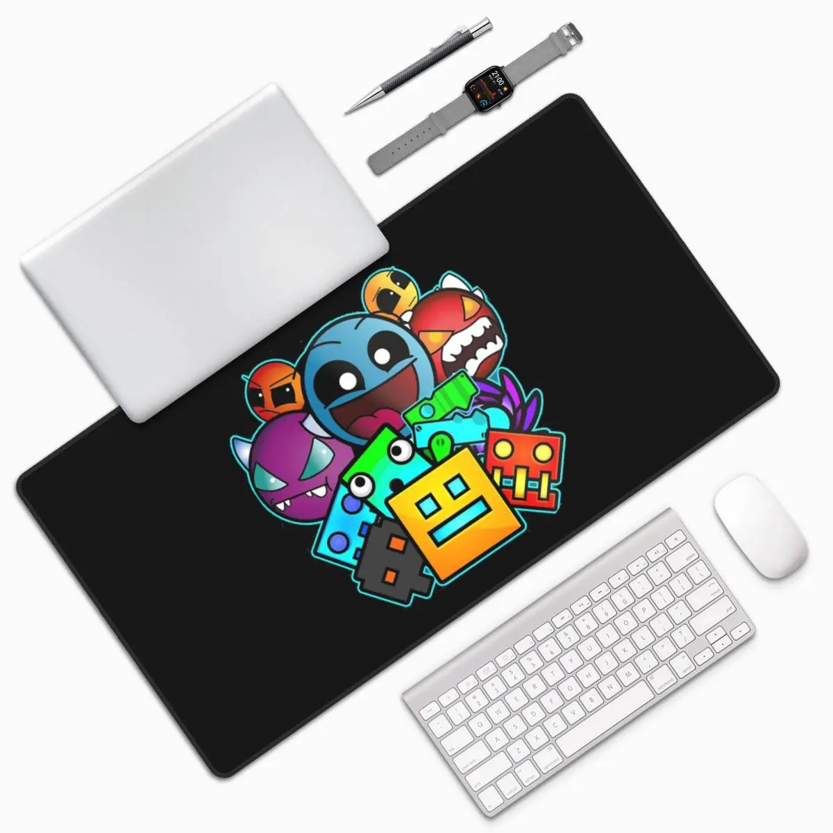 Geometry Dash Game Music Cute Geometric Large Mouse Pad Computer Keyboard Mouse Mat Gaming PC Laptop Desk Mat
Geometry Dash Game Music Cute Geometric Large Mouse Pad Computer Keyboard Mouse Mat Gaming PC Laptop Desk Mat