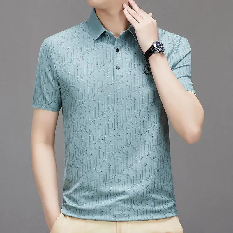 Loose Fit Short Sleeve Shirt Summer Business Casual Cotton Shirt Slimming Turn-down Collar Flat Iron Not Needed Top
Loose Fit Short Sleeve Shirt Summer Business Casual Cotton Shirt Slimming Turn-down Collar Flat Iron Not Needed Top