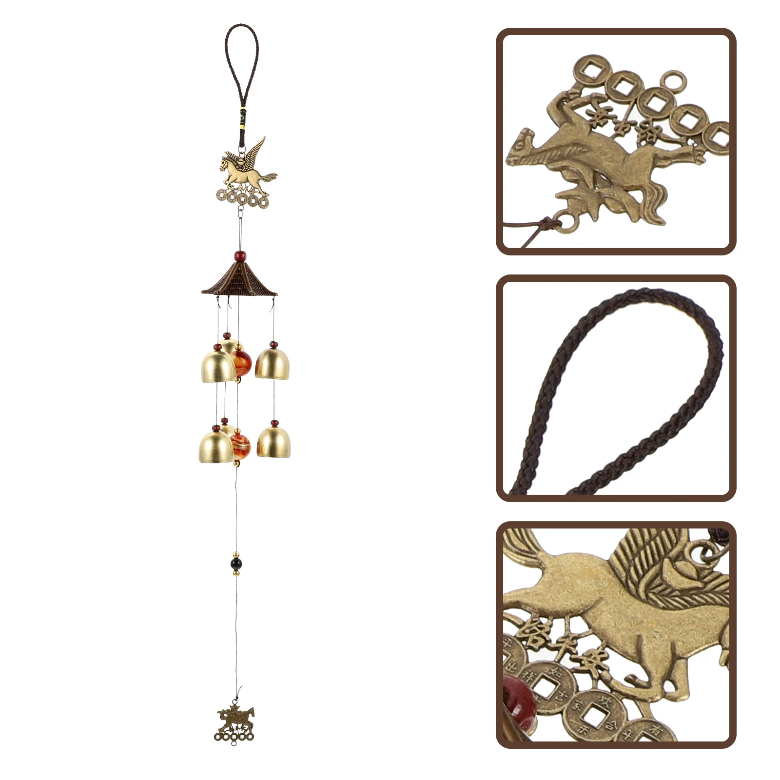 1pcs Vintage Wind Chime Outdoor Garden Bell Hanging Decoration Alloy Craft Durable Light Home Yard Porch Window Door Ornament
1pcs Vintage Wind Chime Outdoor Garden Bell Hanging Decoration Alloy Craft Durable Light Home Yard Porch Window Door Ornament