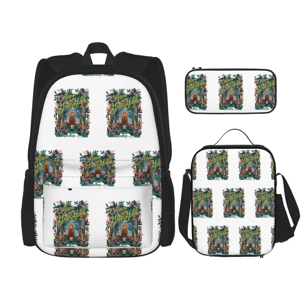 Anne Of Green Gables Backpacks Students Bookbag School Bags Rucksack Lunch Bag Pen Bag Three-Piece Set
Anne Of Green Gables Backpacks Students Bookbag School Bags Rucksack Lunch Bag Pen Bag Three-Piece Set