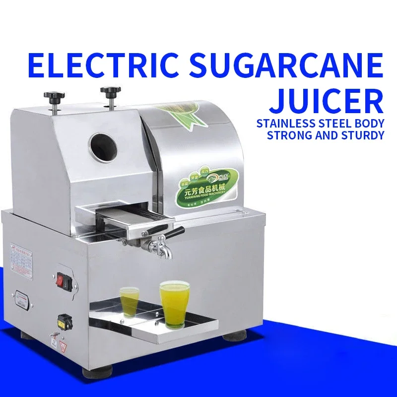 YF-T80 Commercial Sugarcane Juicer Automatic Desktop Electric Stainless Steel Stall Sugarcane Juicer 24V 0.35kw
YF-T80 Commercial Sugarcane Juicer Automatic Desktop Electric Stainless Steel Stall Sugarcane Juicer 24V 0.35kw