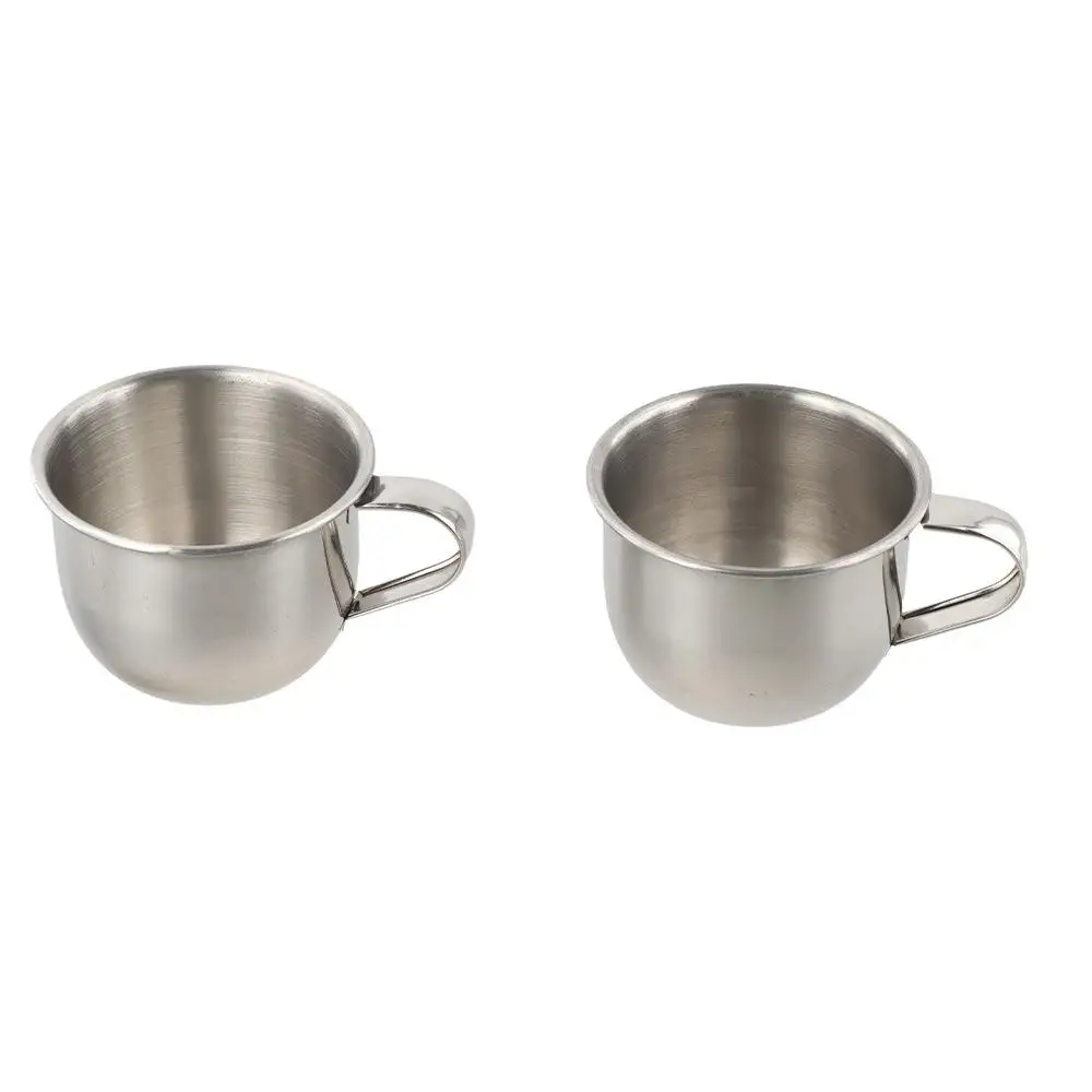 Portable 60ml 304 Stainless Steel Tea Cup with Handle Anti-fall Juice Cup Small Capacity Coffee Mug Outdoor
Portable 60ml 304 Stainless Steel Tea Cup with Handle Anti-fall Juice Cup Small Capacity Coffee Mug Outdoor