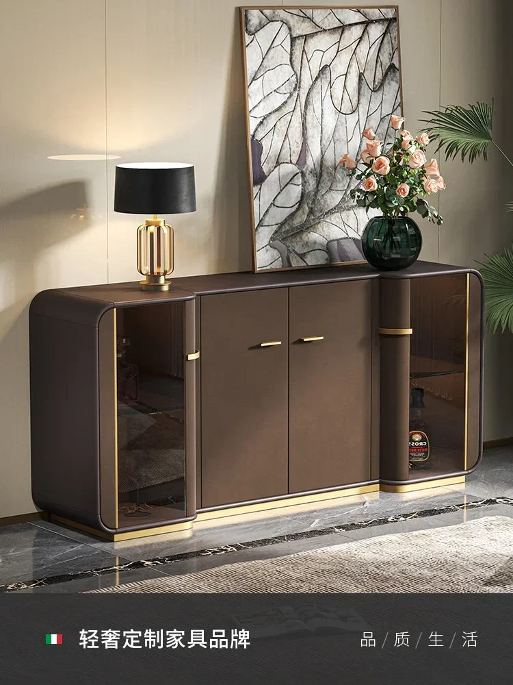 Luxury dining cabinet Italian restaurant lockers marble high-grade porch cabinet
Luxury dining cabinet Italian restaurant lockers marble high-grade porch cabinet