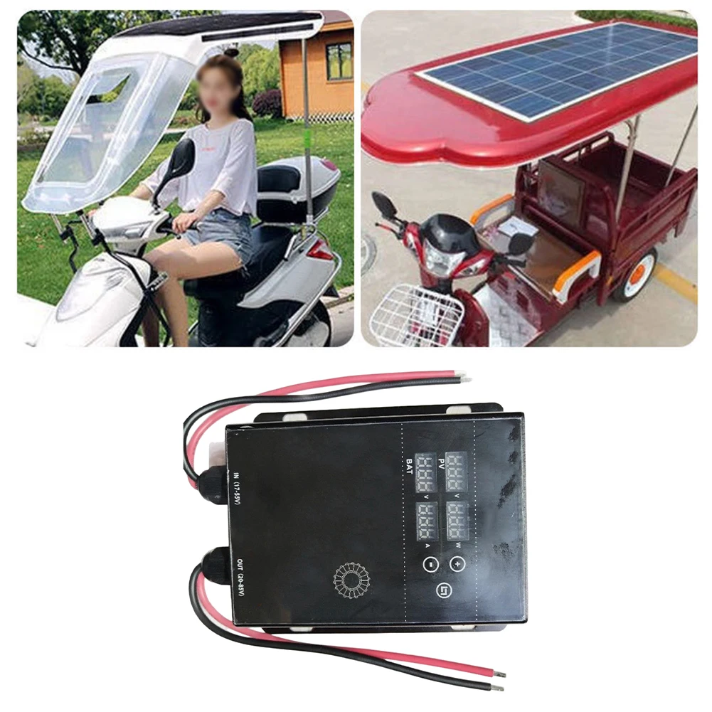 600W MPPT Solar Charge Controller 20-85V Wide Voltage Multi-protection Four-screen Display For Lead-acid Lithium Battery E-bike
600W MPPT Solar Charge Controller 20-85V Wide Voltage Multi-protection Four-screen Display For Lead-acid Lithium Battery E-bike