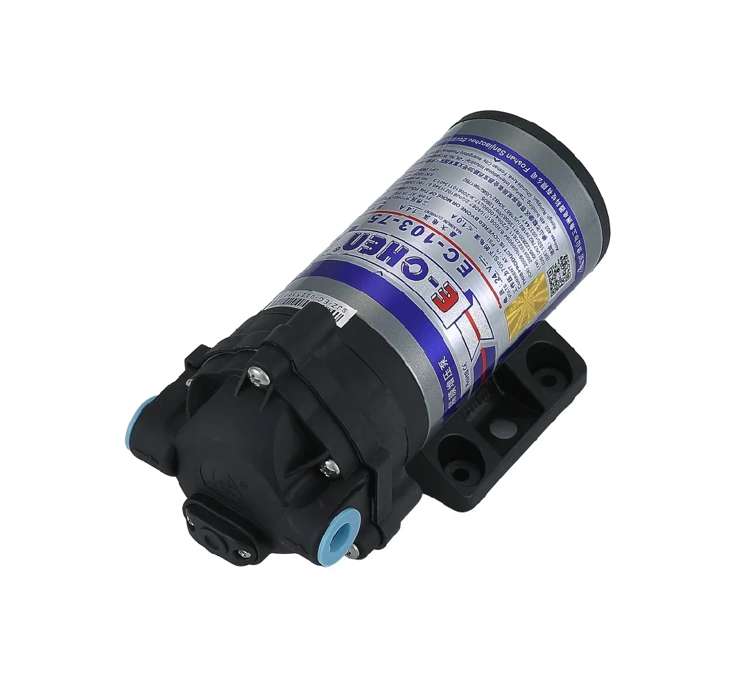 E-chen RO Booster Pump 50-200GPD Электрический мембранный насос 24 В постоянного тока работают @ 70 фунтов на квадратный дюйм Очиститель воды обратного осмоса 30 фунтов на квадратный дюйм
E-chen RO Booster Pump 50-200GPD Электрический мембранный насос 24 В постоянного тока работают @ 70 фунтов на квадратный дюйм Очиститель воды обратного осмоса 30 фунтов на квадратный дюйм