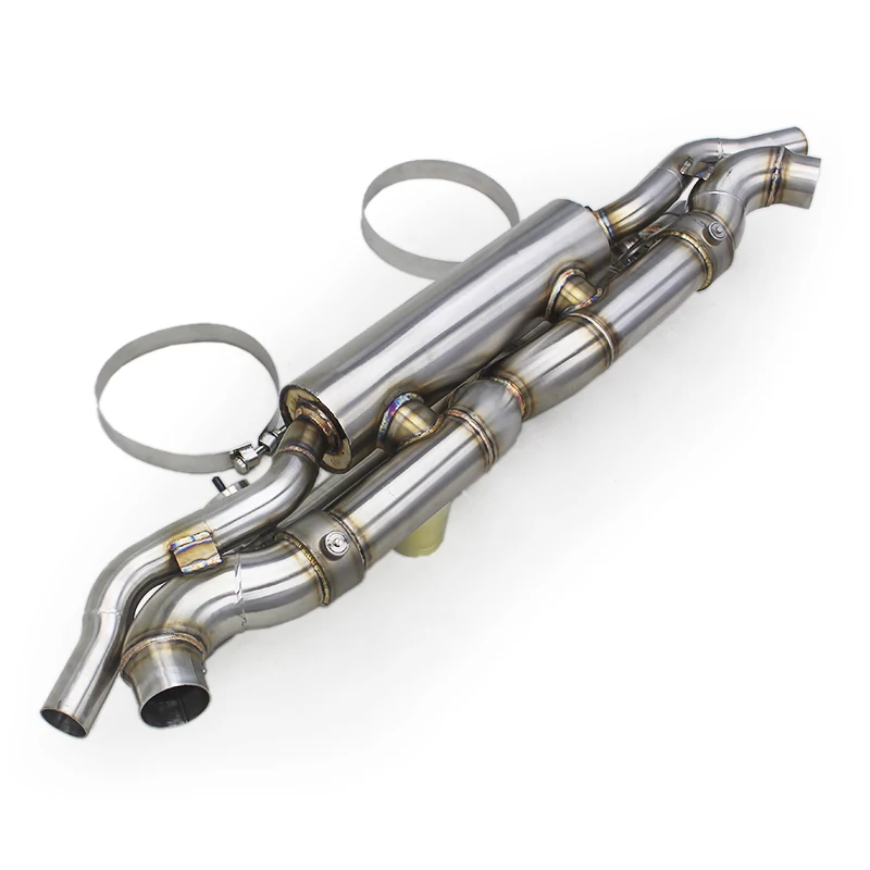 LXBY-Deleville Catback Exhaust Pipes For Porsche 911 991/991.1/991.2 Turbo 3.8T Stainless Steel Muffler Vacuum Valve With Brace
LXBY-Deleville Catback Exhaust Pipes For Porsche 911 991/991.1/991.2 Turbo 3.8T Stainless Steel Muffler Vacuum Valve With Brace