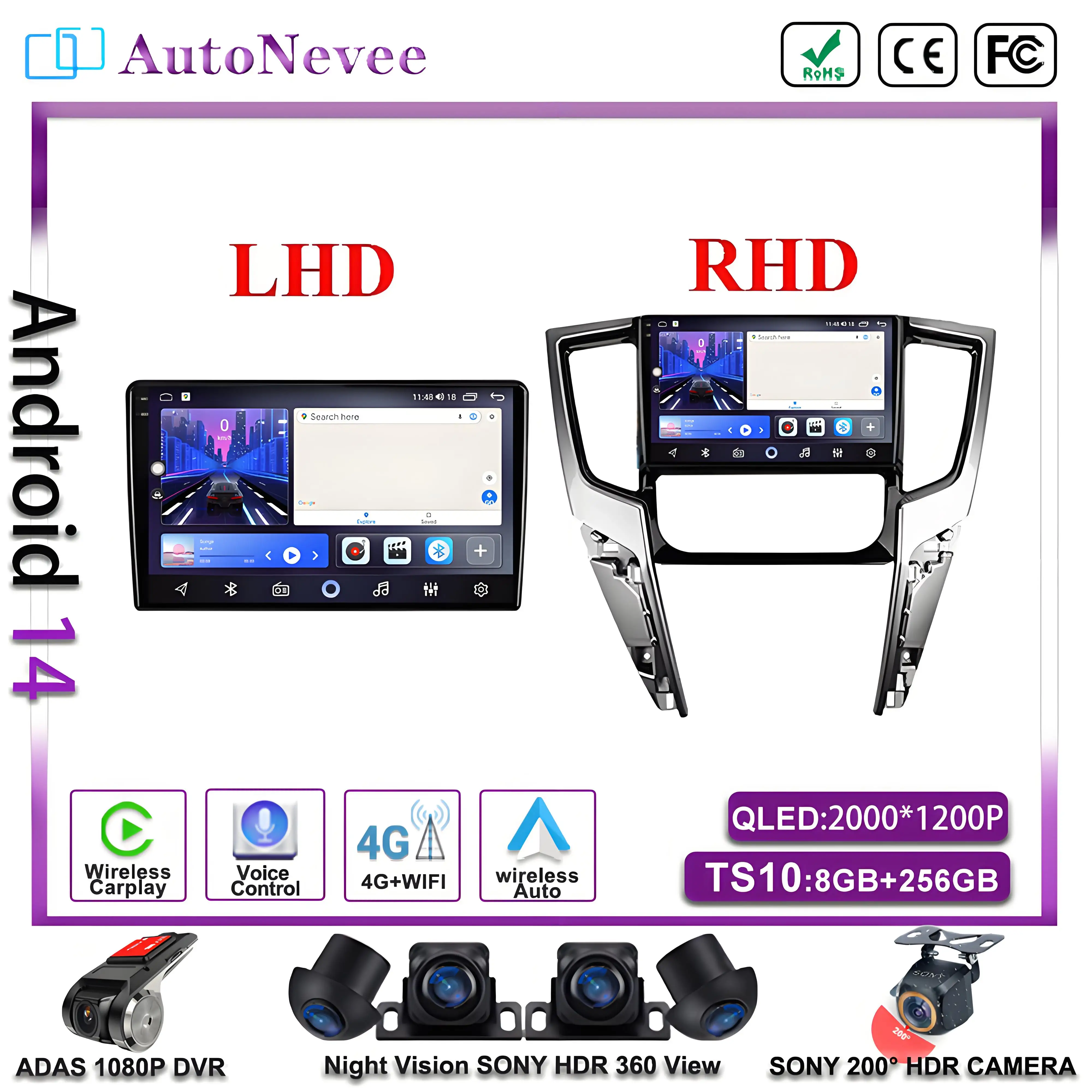 Android 14 For Mitsubishi L200 5 2018 - 2021 LHD RHD Multimedia Car Player Auto No DVD Radio Navigation GPS Stereo Head Unit BT
Android 14 For Mitsubishi L200 5 2018 - 2021 LHD RHD Multimedia Car Player Auto No DVD Radio Navigation GPS Stereo Head Unit BT