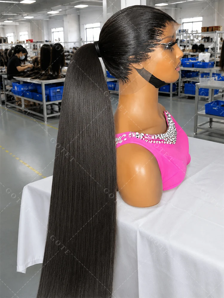 Tiny Knots Ponytail Real Full Lace Human Hair Wigs Pre Cut 360 Breathable Full Scalp Lace Frontal Wig Natural Color 100% Human Hair Wigs Pre Cut Vietnamese Virgin Hidden Strap 13x5 Lace Front Wig Pre Plucked Pre Bleached
Tiny Knots Ponytail Real Full Lace Human Hair Wigs Pre Cut 360 Breathable Full Scalp Lace Frontal Wig Natural Color 100% Human Hair Wigs Pre Cut Vietnamese Virgin Hidden Strap 13x5 Lace Front Wig Pre Plucked Pre Bleached