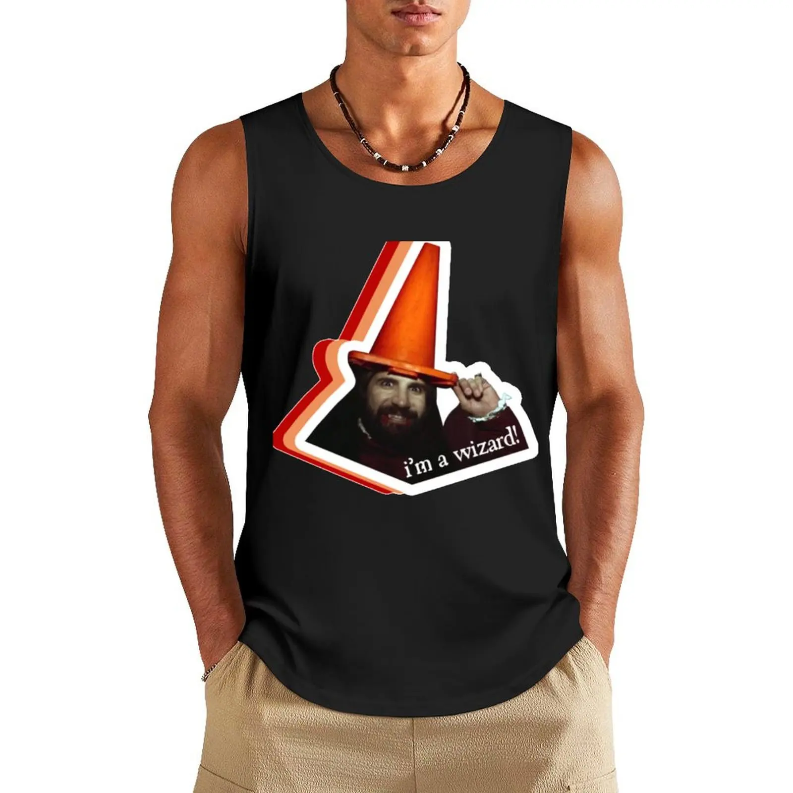 What We Do In The Shadows Behold! It's Nandor, the Relentless Wizard Tank Top anime gym quick-drying t-shirt Sports shirt man
What We Do In The Shadows Behold! It's Nandor, the Relentless Wizard Tank Top anime gym quick-drying t-shirt Sports shirt man