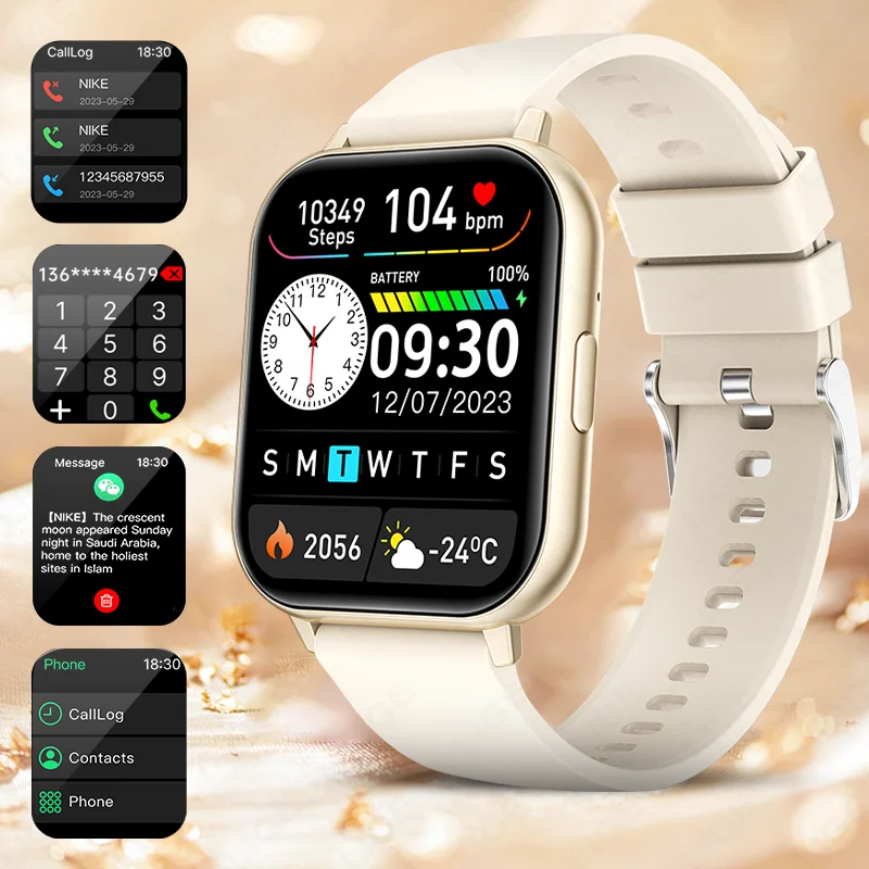 LIGE Smart Watch Sports Fitness Health Monitoring Bluetooth Call Information Alarm Clock Music Waterproof Women Men's Smartwatch
LIGE Smart Watch Sports Fitness Health Monitoring Bluetooth Call Information Alarm Clock Music Waterproof Women Men's Smartwatch