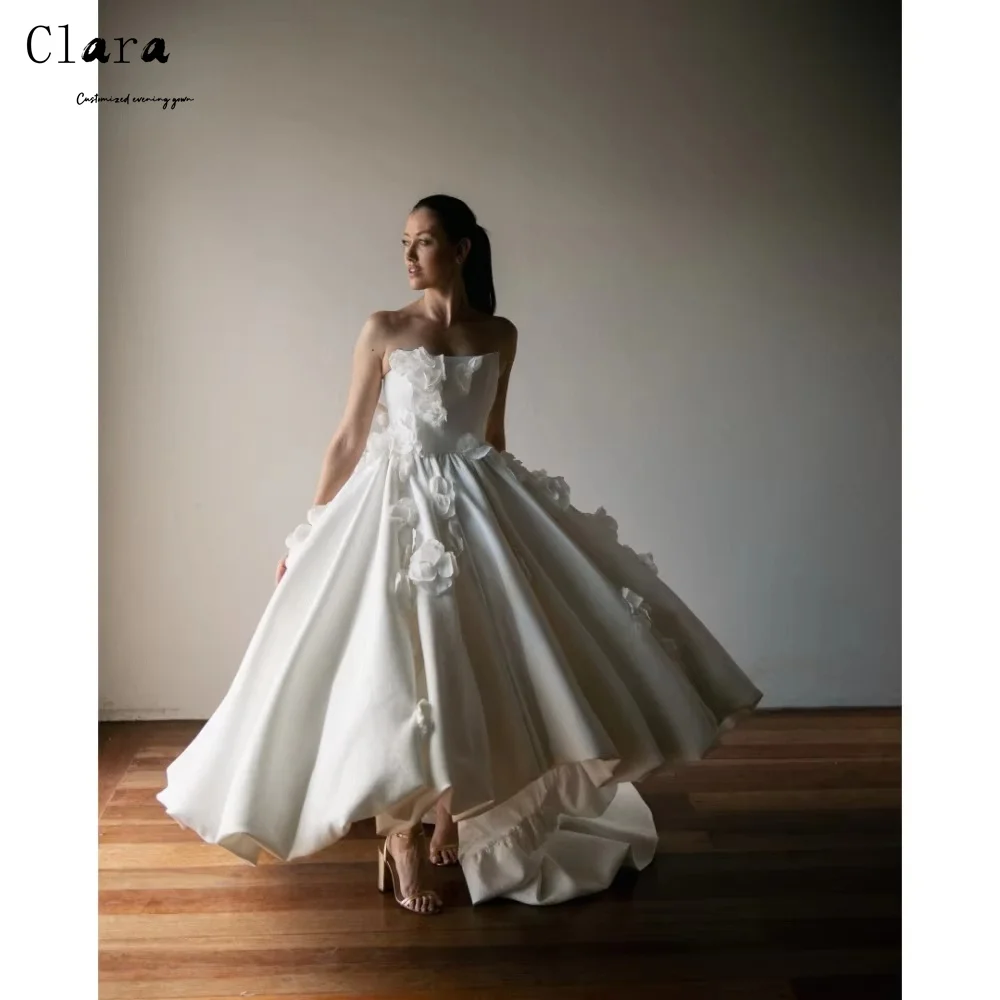 Клара на заказ белые 3D цветы с открытыми плечами вечерние платья трапециевидной формы 2025 Роскошное женское элегантное вечернее платье Роскошное вечернее платье
Клара на заказ белые 3D цветы с открытыми плечами вечерние платья трапециевидной формы 2025 Роскошное женское элегантное вечернее платье Роскошное вечернее платье