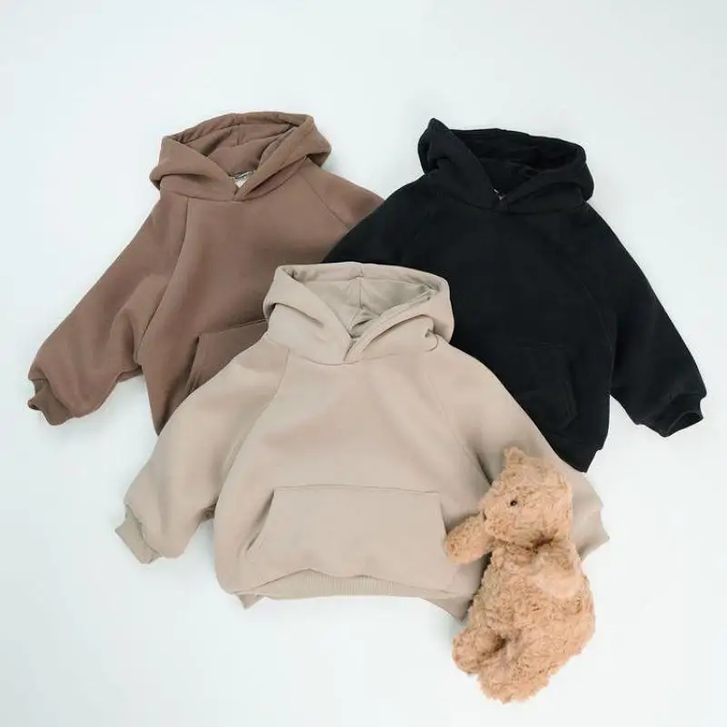 Winter New Children Long Sleeve Fleece Sweatshirt Solid Girls Plus Velvet Thick Pullover Kids Hooded Sweatshirt Boys Warm Tops
Winter New Children Long Sleeve Fleece Sweatshirt Solid Girls Plus Velvet Thick Pullover Kids Hooded Sweatshirt Boys Warm Tops