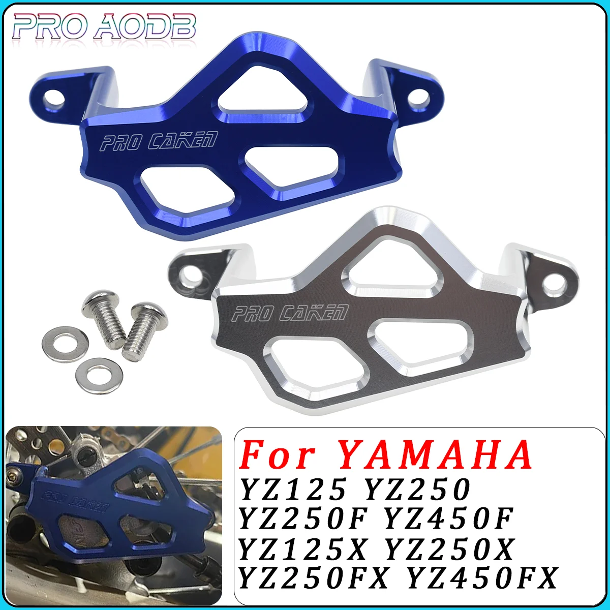 For YAMAHA YZ125 YZ250 YZ250F YZ450F YZ125X YZ250X YZ250FX YZ450FX Motorcycle Rear Brake Caliper Guard Protector Cover 2021-2024
For YAMAHA YZ125 YZ250 YZ250F YZ450F YZ125X YZ250X YZ250FX YZ450FX Motorcycle Rear Brake Caliper Guard Protector Cover 2021-2024