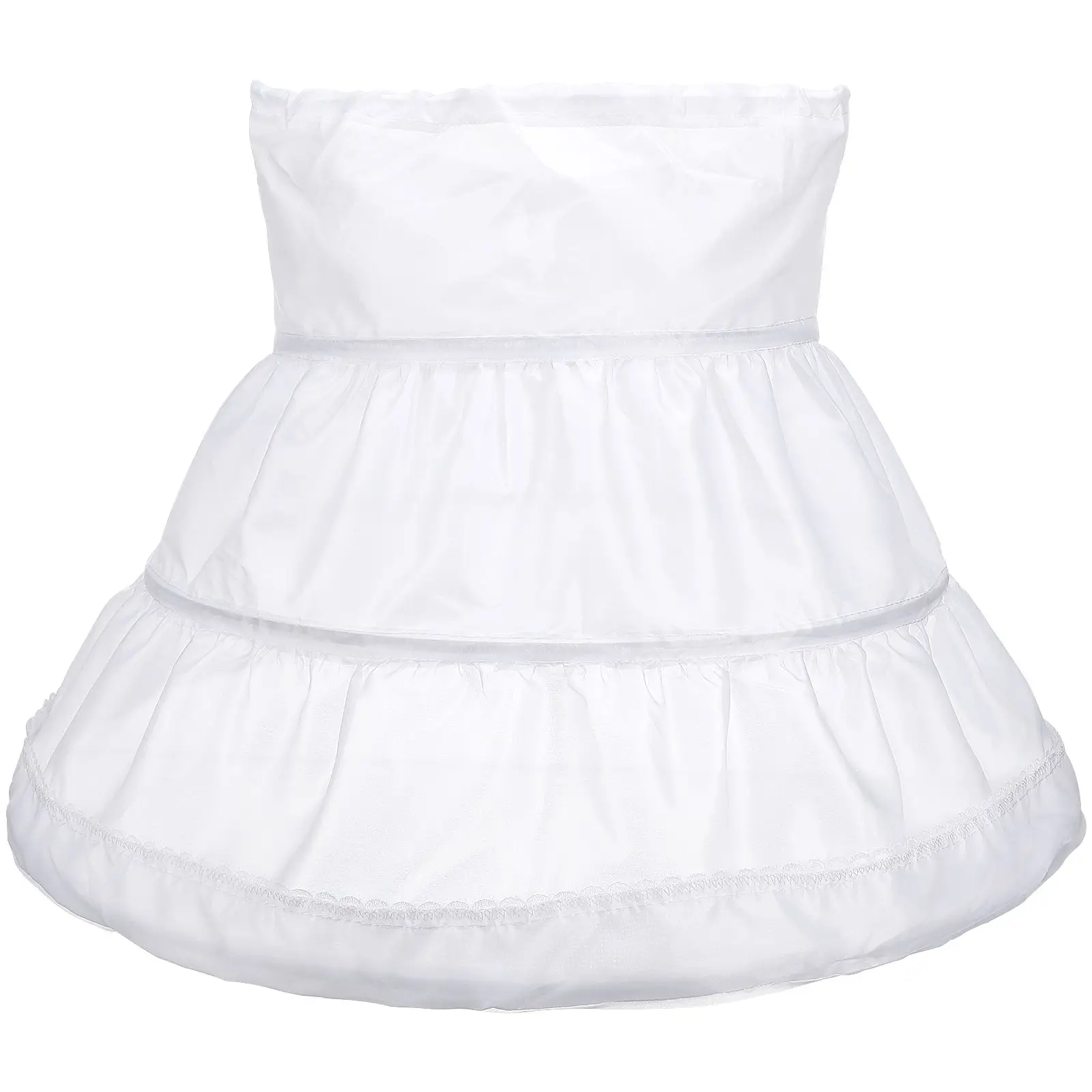 Princess Petticoat Girls Kids Tulle Underskirt White Layered Dress 3 Steel Hoops Elastic Foldable Lightweight Wedding
Princess Petticoat Girls Kids Tulle Underskirt White Layered Dress 3 Steel Hoops Elastic Foldable Lightweight Wedding