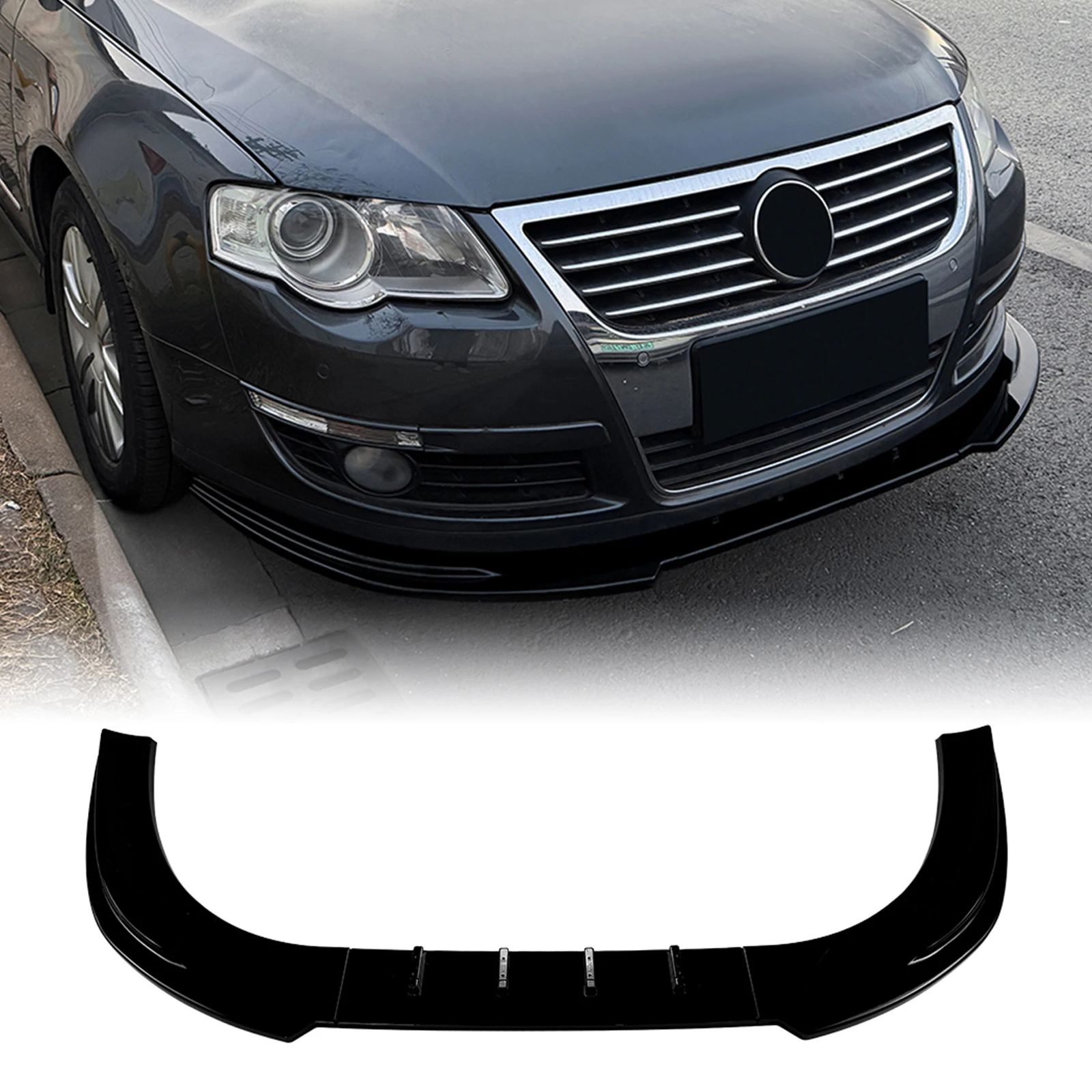 Carbon Fiber Look/Gloss Black Front Bumper Spoiler Lip Diffuser Splitter Blade For Volkswagen VW Passat B6 Standard 2005-2010
Carbon Fiber Look/Gloss Black Front Bumper Spoiler Lip Diffuser Splitter Blade For Volkswagen VW Passat B6 Standard 2005-2010
