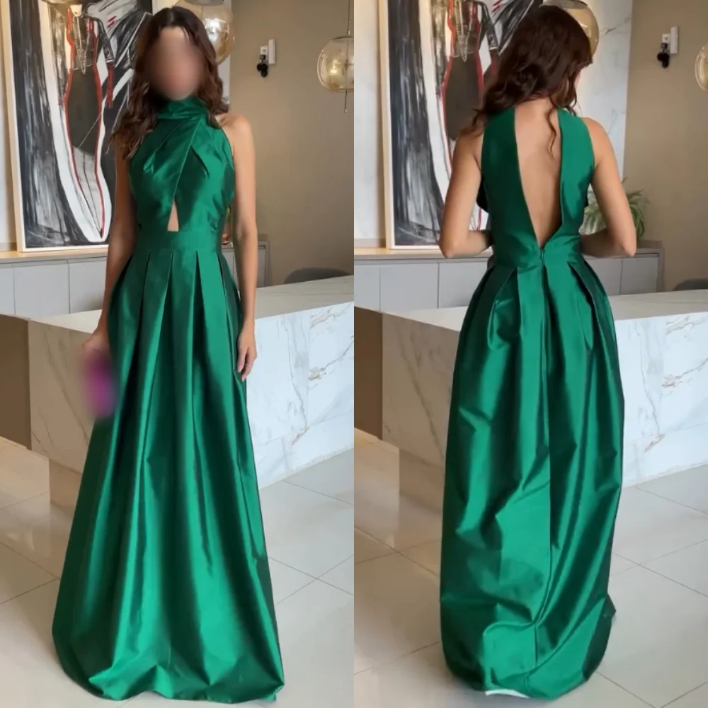 Customized Chinese Style Charmeuse Pleat A-line High Collar Long Dresses Bespoke Occasion Elegant Pastrol
Customized Chinese Style Charmeuse Pleat A-line High Collar Long Dresses Bespoke Occasion Elegant Pastrol
