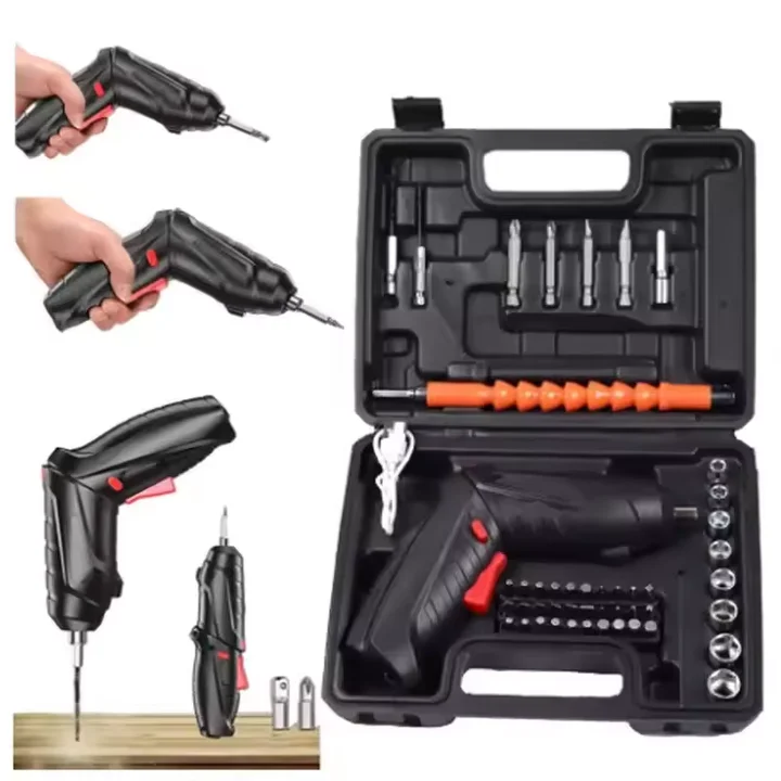 3.6V Cordless Screwdriver Rechargeable Wireless Screwdriver Drill Household Car Repair Electric Screwdriver Drill Power Tool Set
3.6V Cordless Screwdriver Rechargeable Wireless Screwdriver Drill Household Car Repair Electric Screwdriver Drill Power Tool Set