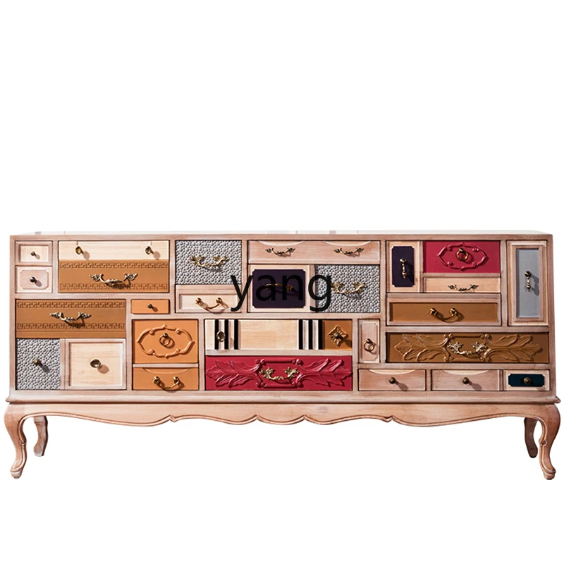 XYY neoclassical solid wood color drawer living room bedroom TV cabinet log high cabinet
XYY neoclassical solid wood color drawer living room bedroom TV cabinet log high cabinet