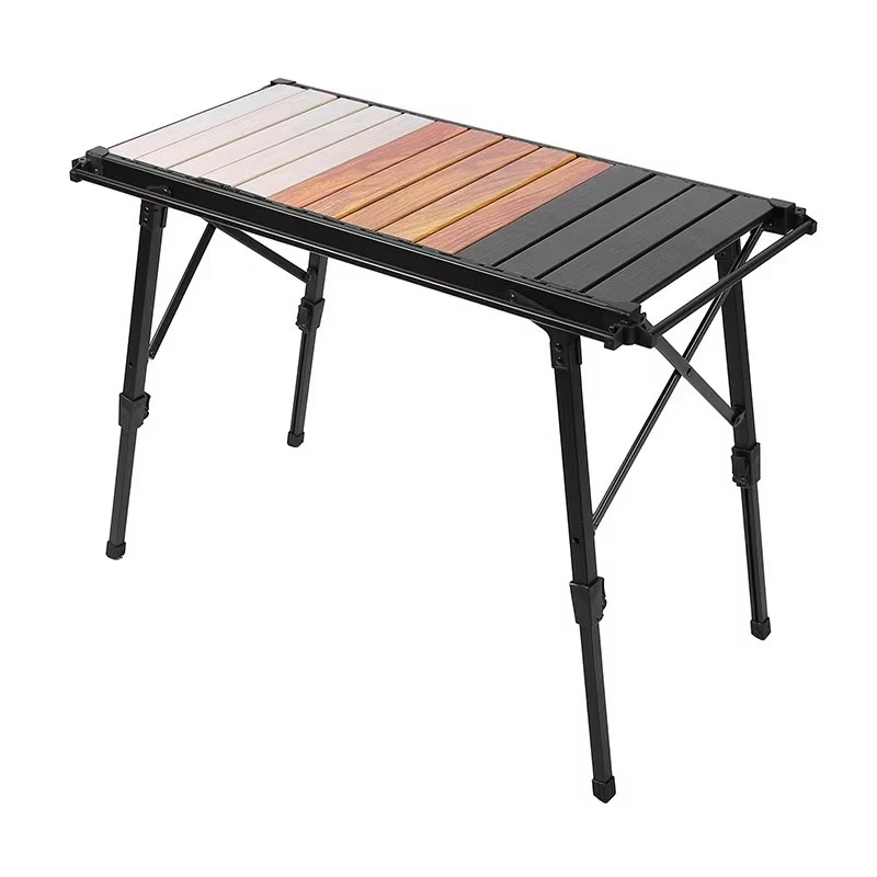 Portable height adjustable folding camping table picnic barbecue IGT camper travel table
Portable height adjustable folding camping table picnic barbecue IGT camper travel table