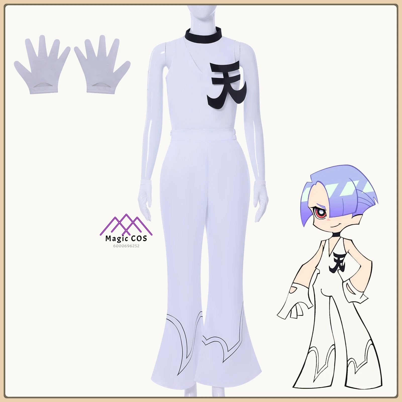 Zenless Zone Zero Rope Maker (Female) Costume Trendy Uniform Outfit Full Set with Wig Anime Clothes for Halloween Party Suit
Zenless Zone Zero Rope Maker (Female) Costume Trendy Uniform Outfit Full Set with Wig Anime Clothes for Halloween Party Suit