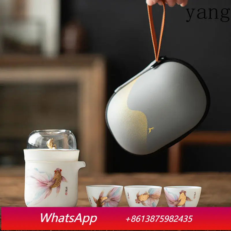 CX Portable Travel Tea Set Outdoor Ceramic Kuaike Cup Business trip tea drinking equipment
CX Portable Travel Tea Set Outdoor Ceramic Kuaike Cup Business trip tea drinking equipment