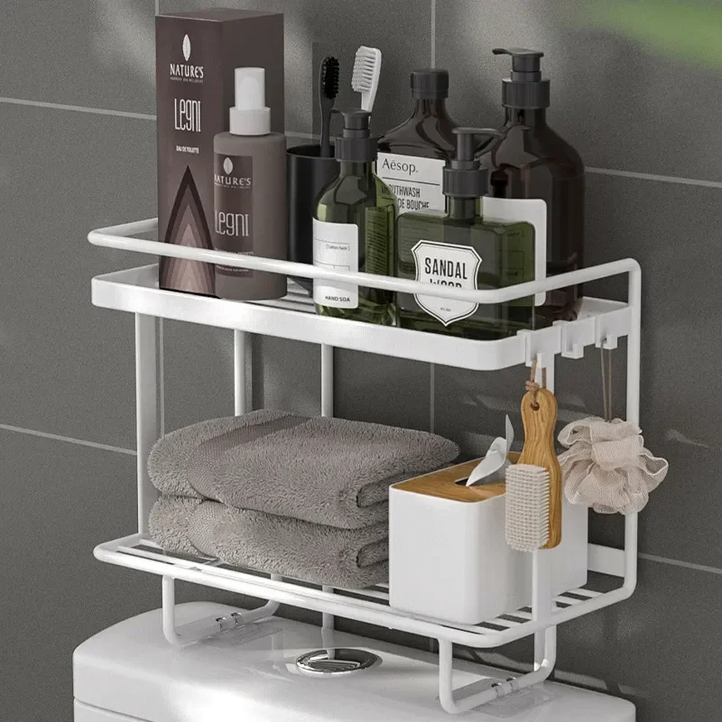 Bathroom Accessories Shelf Above The Toilet Tank Wrought Iron Toilet Punch-free Multi-functional Storage Rack
Bathroom Accessories Shelf Above The Toilet Tank Wrought Iron Toilet Punch-free Multi-functional Storage Rack