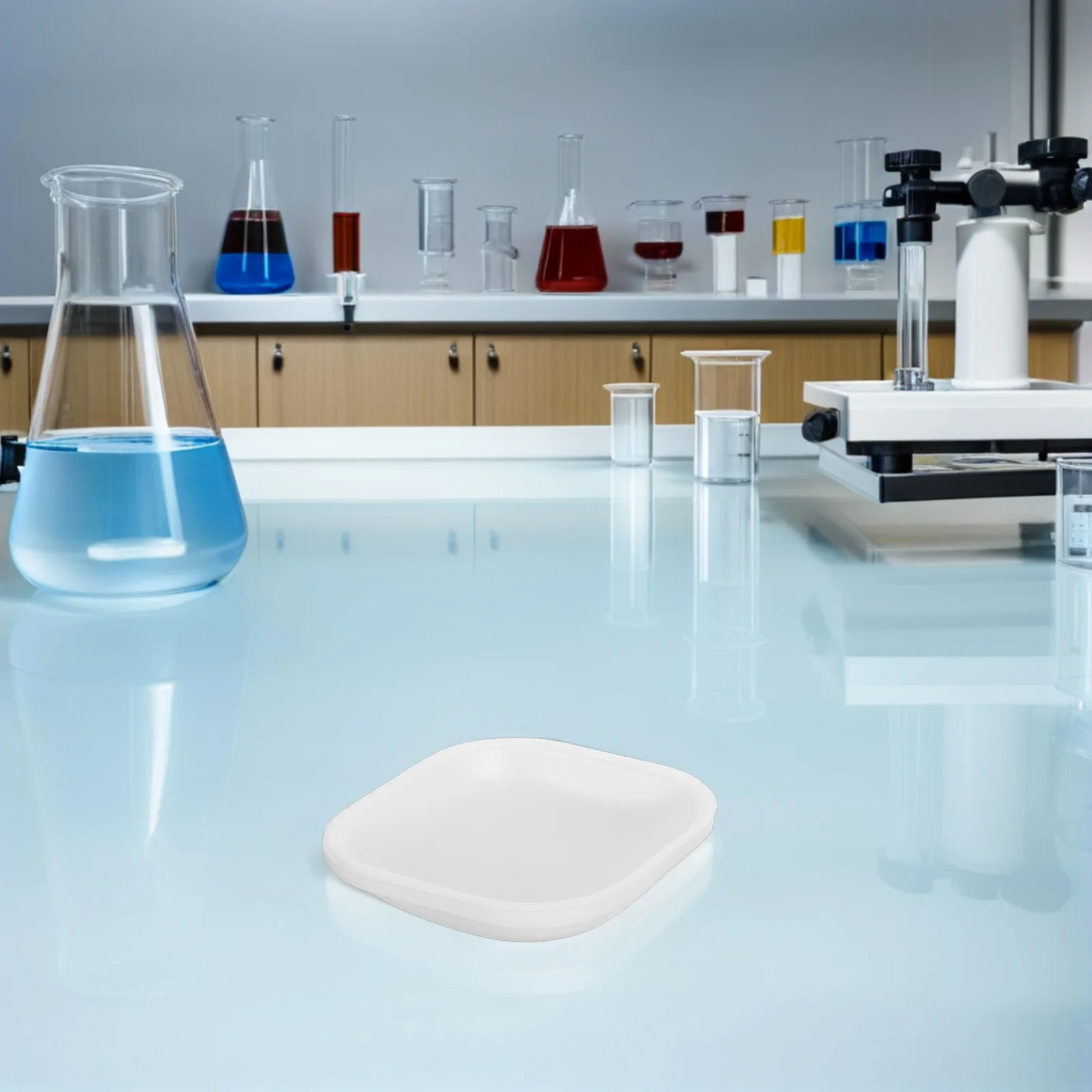 30pcs Plastic Weigh Boats Small Lab Sample Dish Epoxy Mixing Tray Liquid Measuring Container Lightweight Stackable for Schools
30pcs Plastic Weigh Boats Small Lab Sample Dish Epoxy Mixing Tray Liquid Measuring Container Lightweight Stackable for Schools
