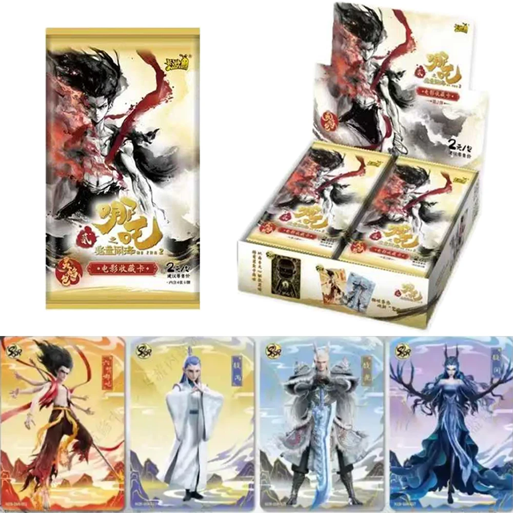 KAYOU оригинальные карты Nezha Devil Boy Conquers The Dragon King Spirit Flame Pack аниме серии фильмов коллекционные карты игрушка в подарок
KAYOU оригинальные карты Nezha Devil Boy Conquers The Dragon King Spirit Flame Pack аниме серии фильмов коллекционные карты игрушка в подарок
