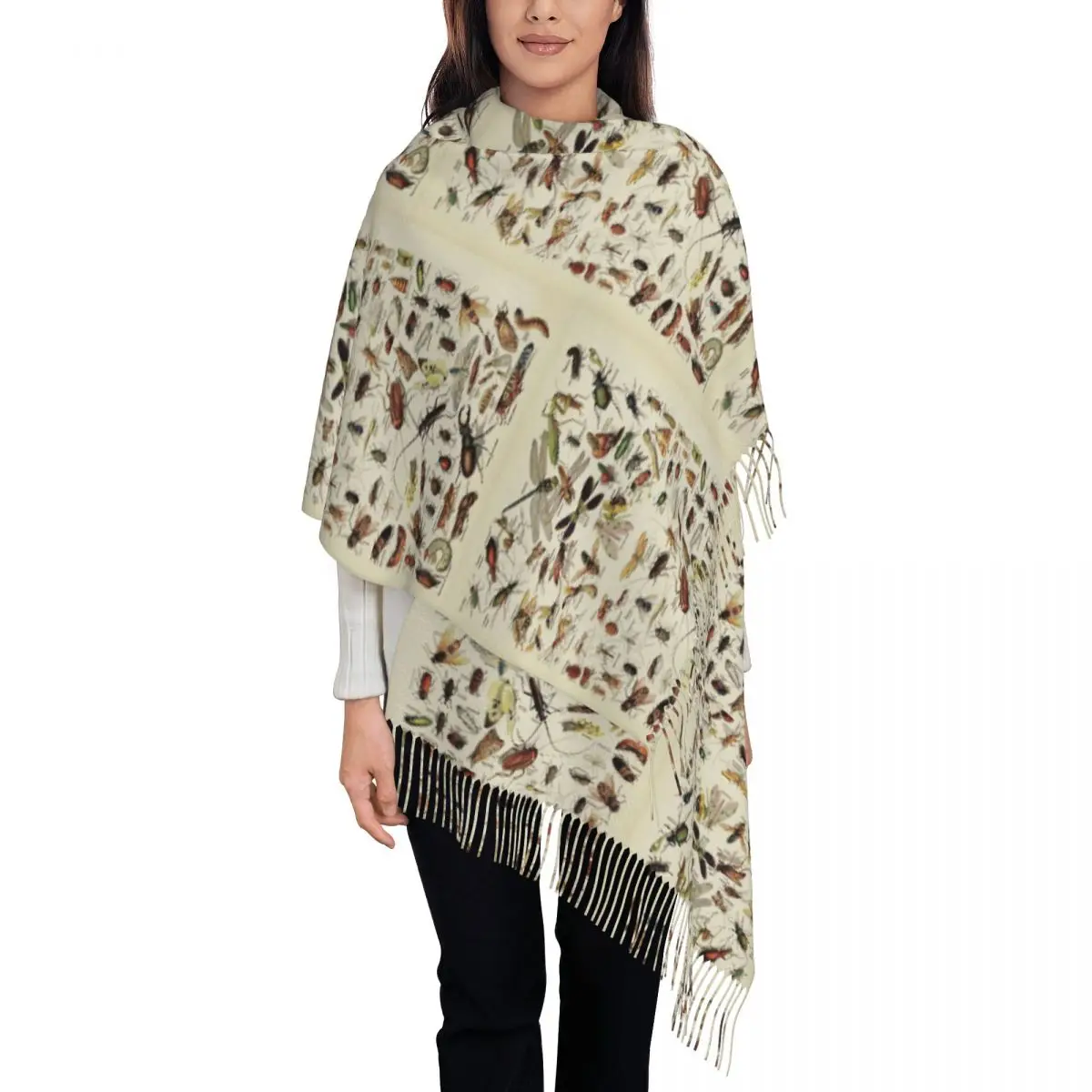 Insects Chart. Scientific Illustration, Text In French Scarf Tassel Scarves Women Shawls and Wraps Large Fall Winter Shawl Wrap
Insects Chart. Scientific Illustration, Text In French Scarf Tassel Scarves Women Shawls and Wraps Large Fall Winter Shawl Wrap