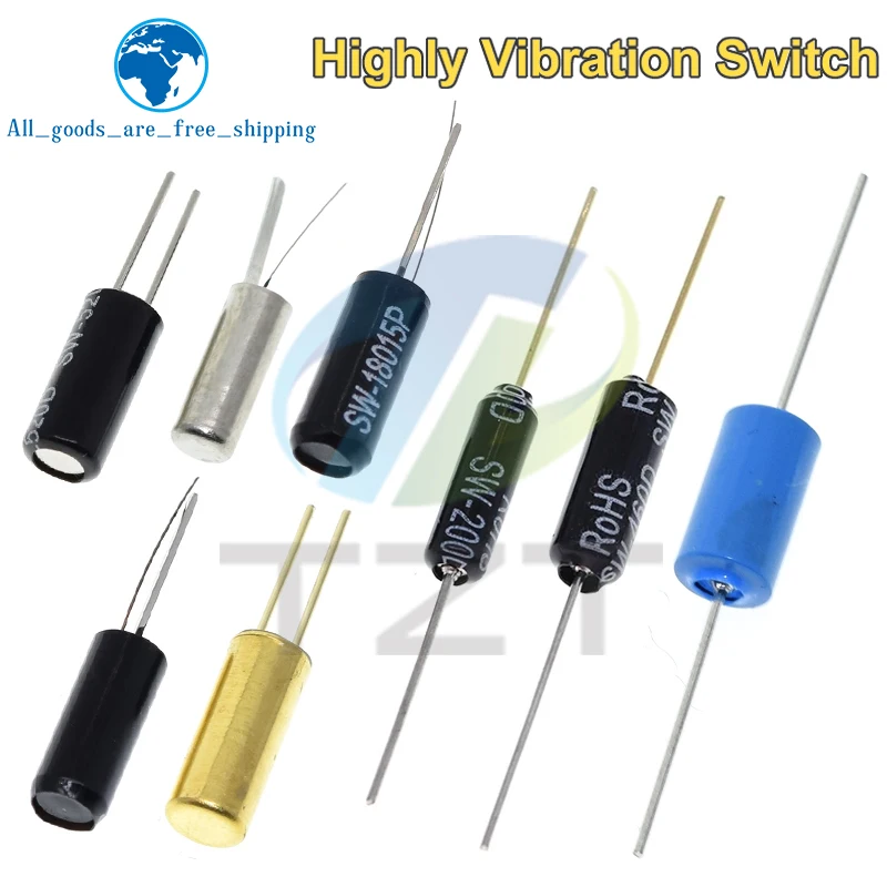SW-200D -420 -520D SW-18010P-18015P-18020P-58010P 12V Highly Vibration switch Ball Tilt Double bead Angle Spring Sensor Switches
SW-200D -420 -520D SW-18010P-18015P-18020P-58010P 12V Highly Vibration switch Ball Tilt Double bead Angle Spring Sensor Switches