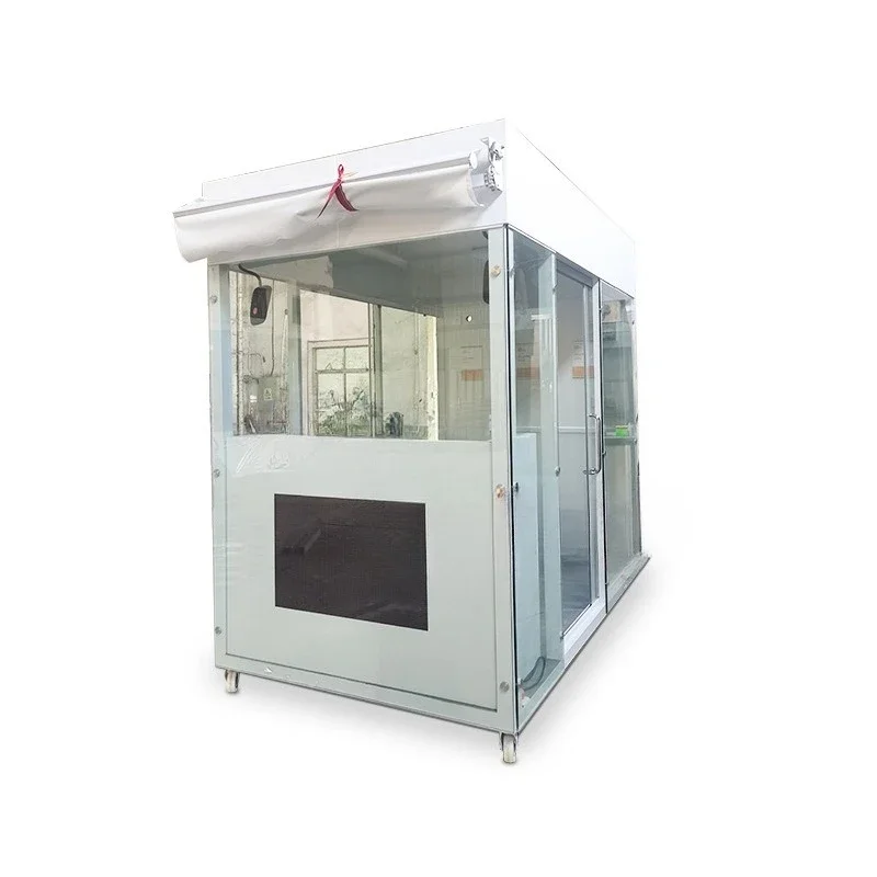 Community doorman parking toll booth steel structure outdoor security guard duty room finished product
Community doorman parking toll booth steel structure outdoor security guard duty room finished product