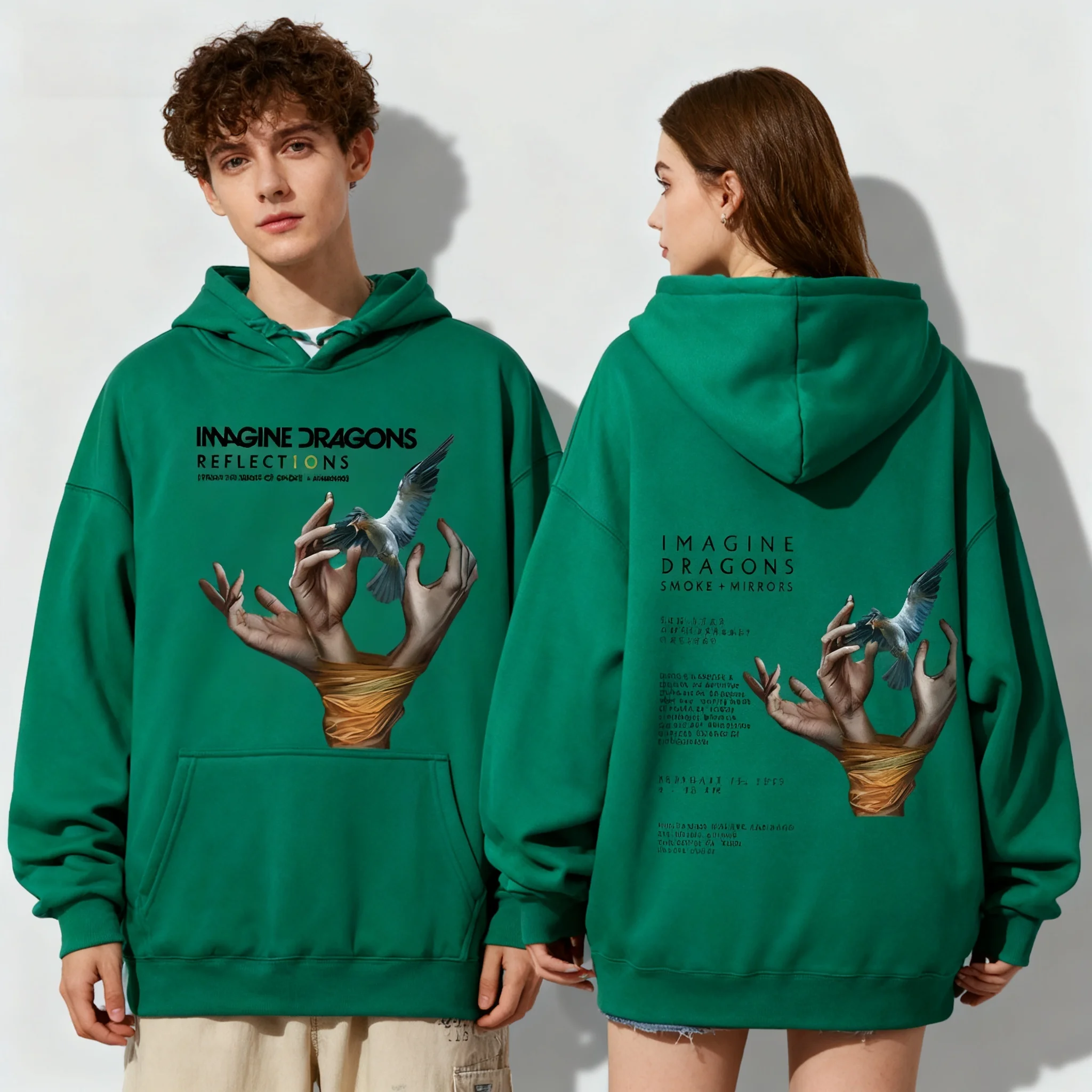 Осень и зима Imagine Dragons Reflections Толстовка для мужчин/женщин Harajuku Эстетическая одежда Унисекс Флисовый пуловер Толстовка
Осень и зима Imagine Dragons Reflections Толстовка для мужчин/женщин Harajuku Эстетическая одежда Унисекс Флисовый пуловер Толстовка