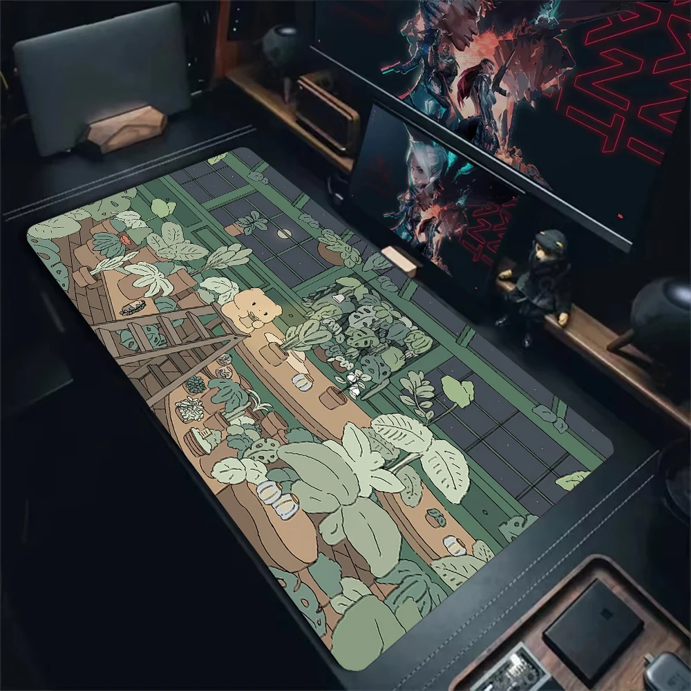 Large gaming mouse pad Cute cartoon anime design desk mat rubber non-slip locking process mechanical keyboard expansion pads
Large gaming mouse pad Cute cartoon anime design desk mat rubber non-slip locking process mechanical keyboard expansion pads