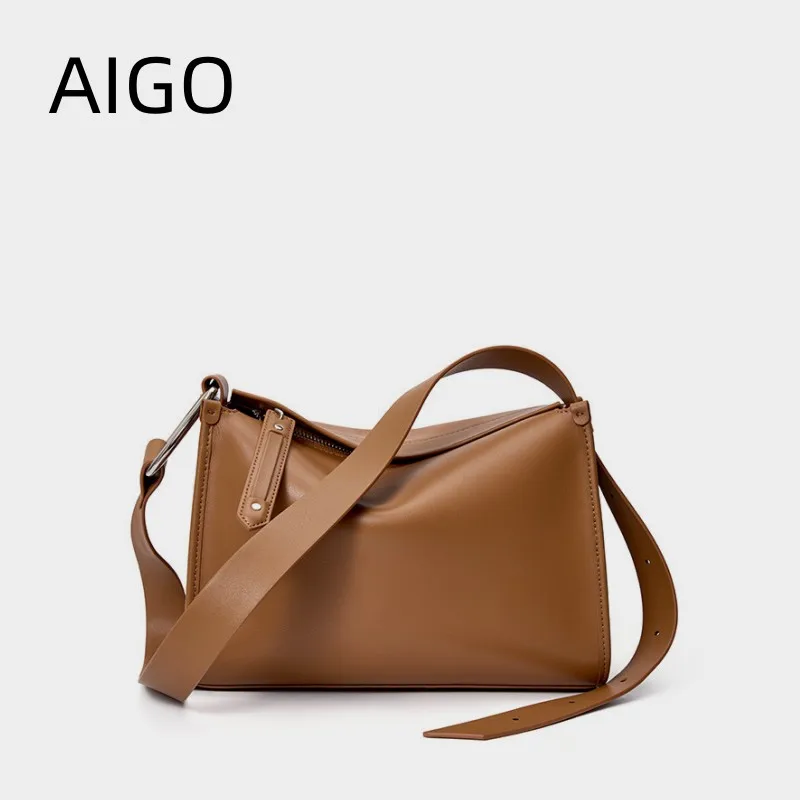 AIGO Soft Leather Messenger Bag for Women Luxury Design Ladies Shoulder Bag 2024 Female Large Capacity Pillow Tote Bags Bolas
AIGO Soft Leather Messenger Bag for Women Luxury Design Ladies Shoulder Bag 2024 Female Large Capacity Pillow Tote Bags Bolas