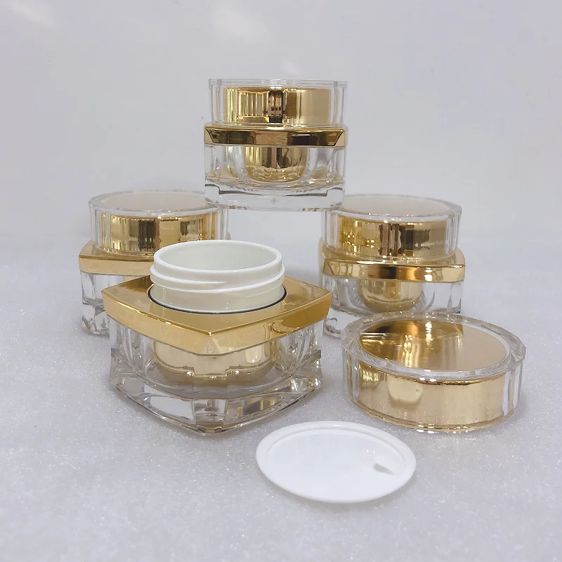 10/30/50pcs Wholesale 5g/15g/30g/50g Empty Cream Jar Makeup Bottle Acrylic Cosmetic container Face/Eye Cream Case Refillable Box
10/30/50pcs Wholesale 5g/15g/30g/50g Empty Cream Jar Makeup Bottle Acrylic Cosmetic container Face/Eye Cream Case Refillable Box