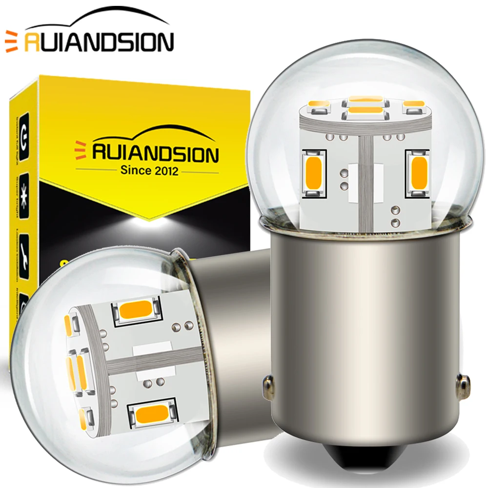 Ruiandsio 2x P21W 1156 BA15S BA15D LED Bulbs 6V 12V 24V 48V 1157 BAY15D P21/5W Turn Signal Light 3014SMD Reverse Brake Lamps
Ruiandsio 2x P21W 1156 BA15S BA15D LED Bulbs 6V 12V 24V 48V 1157 BAY15D P21/5W Turn Signal Light 3014SMD Reverse Brake Lamps