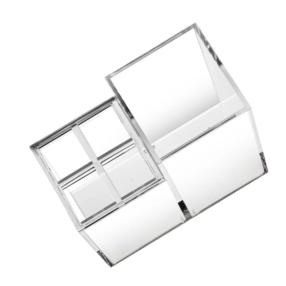 Aesthetic Acrylic Toothbrush Organizer Pen Holder Makeup Container Multi-Functional Desktop Storage Pot Stable Bottom Design
Aesthetic Acrylic Toothbrush Organizer Pen Holder Makeup Container Multi-Functional Desktop Storage Pot Stable Bottom Design