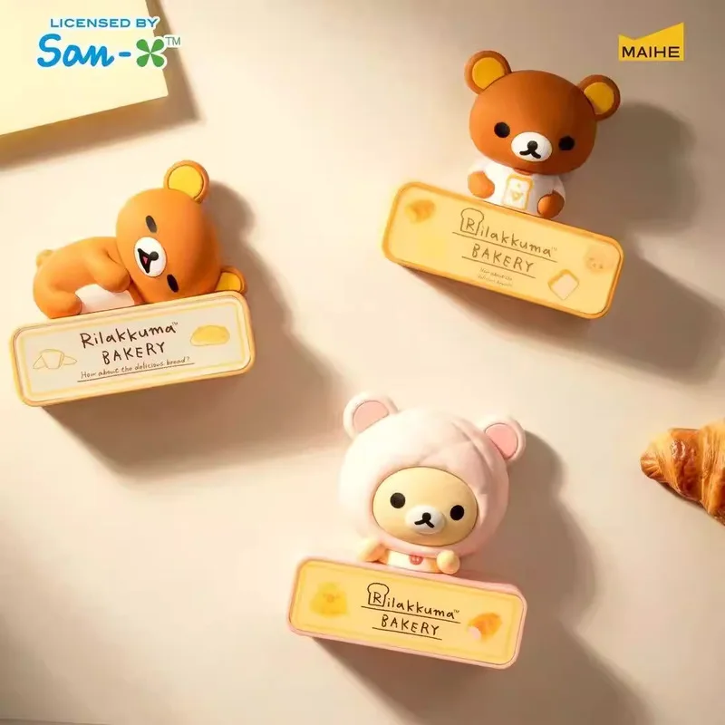Rilakkuma Bear Bread Series Night Light Refrigerator Sticker Easy Bear Ornament Blind Box
Rilakkuma Bear Bread Series Night Light Refrigerator Sticker Easy Bear Ornament Blind Box