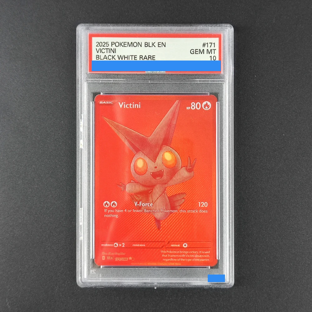 Proxy DIY Hot! 2025 US Victini #171 Card - 10/10 Gem MT Pokemon BLK TCG, Black White Rare Collectible Rating Cards 10
Proxy DIY Hot! 2025 US Victini #171 Card - 10/10 Gem MT Pokemon BLK TCG, Black White Rare Collectible Rating Cards 10