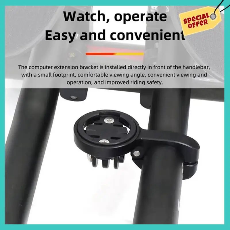 -ABHW 2X Adjustable Computer Mount Bicycle Extended Mount For Garmin, Wahoo, Cateye, And Bryton
-ABHW 2X Adjustable Computer Mount Bicycle Extended Mount For Garmin, Wahoo, Cateye, And Bryton