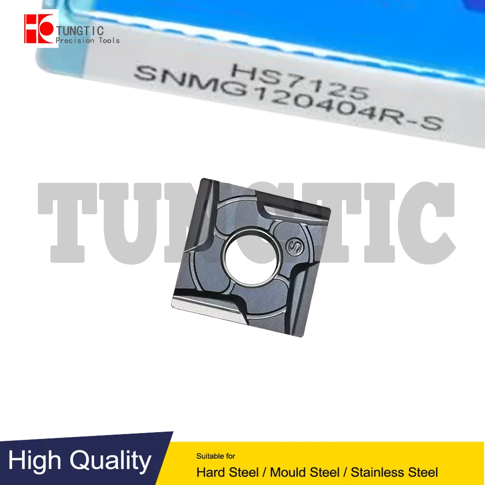 SNMG120404R-S SNMG120404L-S SNMG120408R-S SNMG120408L-S HS7225 HS7125 Turning Inserts Carbide Cutter Lathe Tools For CNC
SNMG120404R-S SNMG120404L-S SNMG120408R-S SNMG120408L-S HS7225 HS7125 Turning Inserts Carbide Cutter Lathe Tools For CNC